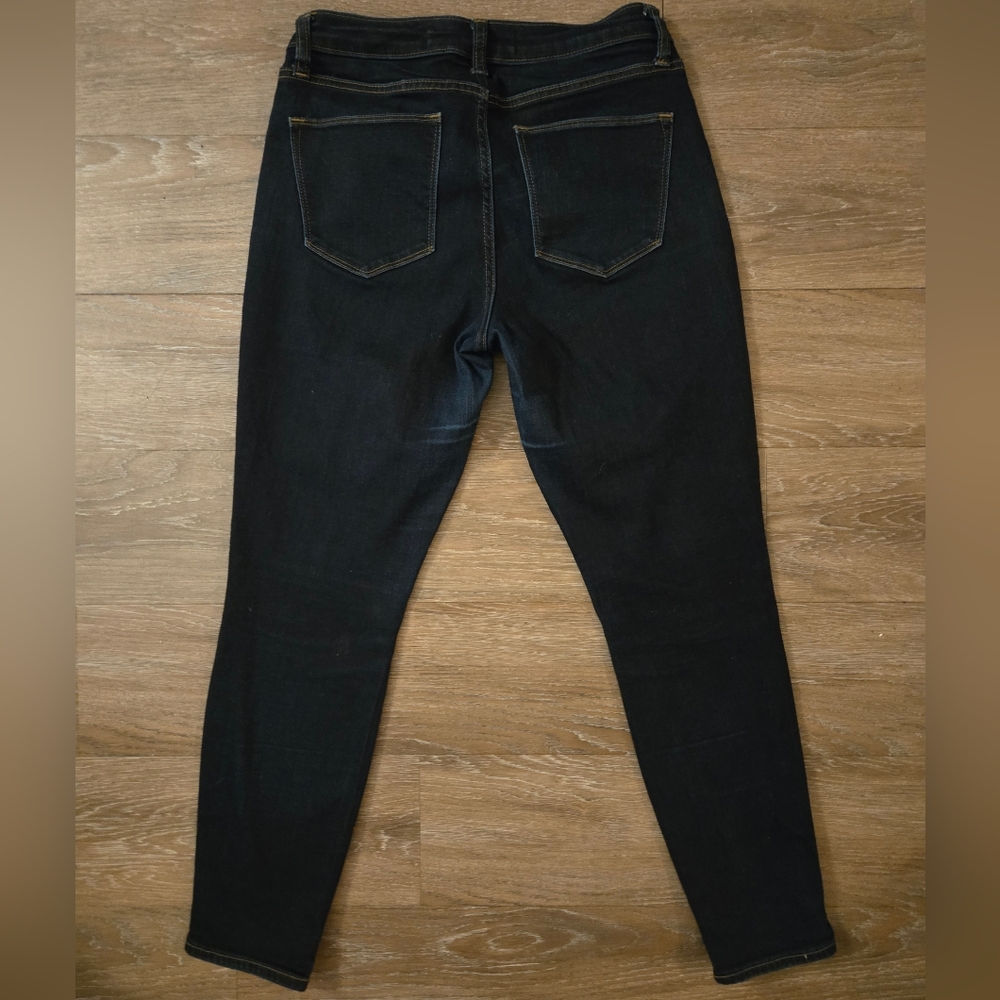 Gap Curvy True Skinny Indigo Dark Wash Jeans - Picture 11 of 16